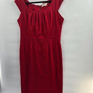 Bettie Page Scarlet Midi Dress
